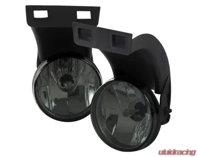Spec-D 881 Fog Lights w/ Mounting Brackets (Chrome Housing/Smoke Lens) Dodge Ram 1500 | 2500 | 3500 1994-2001 - LF-RAM94GOEM-HZ
