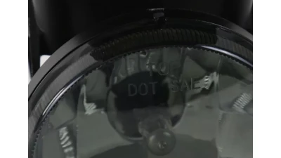 Spec-D 881 Fog Lights w/ Mounting Brackets (Chrome Housing/Smoked Lens) Dodge Ram 1994-2001                                     - LF-RAM94GOEM-HZ - Image 5