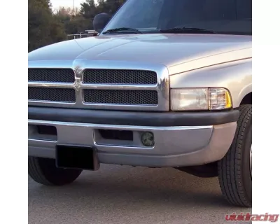 Spec-D 881 Fog Lights w/ Mounting Brackets (Chrome Housing/Smoke Lens) Dodge Ram 1500 | 2500 | 3500 1994-2001 - LF-RAM94GOEM-HZ