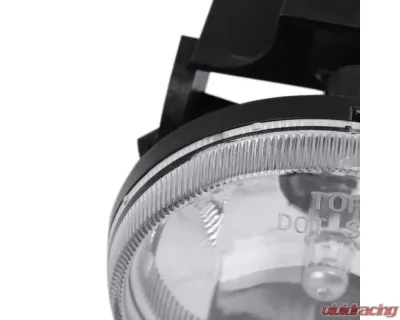 Spec-D 881 Fog Lights w/ Mounting Brackets (Chrome Housing/Clear Lens) Dodge Ram 1999-2002 - LF-RAM99SCOEM-HZ