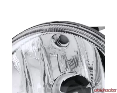 Spec-D 881 Fog Lights w/ Mounting Brackets (Chrome Housing/Clear Lens) Dodge Ram 1999-2002 - LF-RAM99SCOEM-HZ