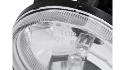 Spec-D 881 Fog Lights w/ Mounting Brackets (Chrome Housing/Clear Lens) Dodge Ram 1999-2002                                     - LF-RAM99SCOEM-HZ - Image 5