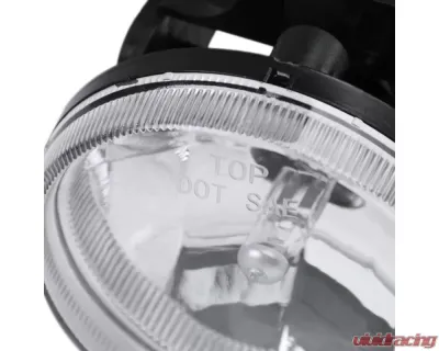 Spec-D 881 Fog Lights w/ Mounting Brackets (Chrome Housing/Clear Lens) Dodge Ram 1999-2002 - LF-RAM99SCOEM-HZ