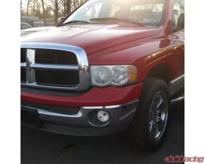 Spec-D 881 Fog Lights w/ Mounting Brackets (Chrome Housing/Clear Lens) Dodge Ram 1999-2002 - LF-RAM99SCOEM-HZ
