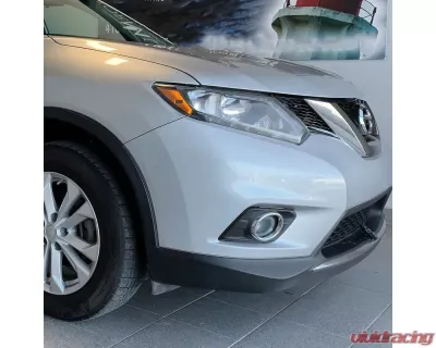 Spec-D H11 Fog Lights Kit w/ Switch & Wiring Harness (Chrome Housing/Clear Lens) Nissan Rogue 2014-2016 - LF-RGE14COEM-HZ