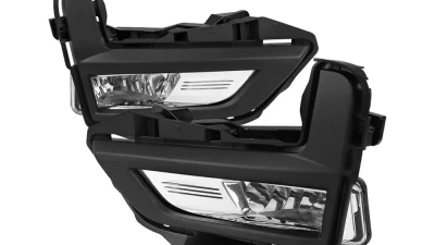 Spec-D H8 Fog Lights Kit (Chrome Housing/Clear Lens) Nissan Rogue 2017-2018                                     - LF-RGE17COEM-HZ - Image 10