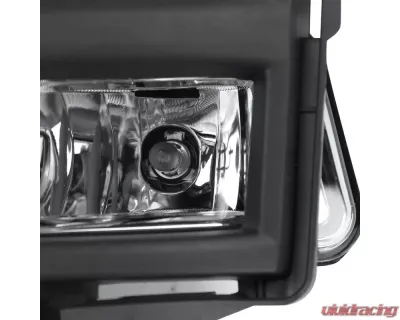 Spec-D H8 Fog Lights Kit (Chrome Housing/Clear Lens) Nissan Rogue 2017-2018 - LF-RGE17COEM-HZ