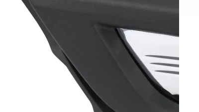 Spec-D H8 Fog Lights Kit (Chrome Housing/Clear Lens) Nissan Rogue 2017-2018                                     - LF-RGE17COEM-HZ - Image 3