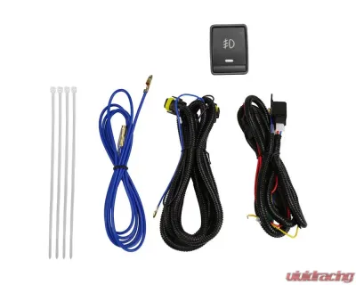 Spec-D H8 Fog Lights Kit (Chrome Housing/Clear Lens) Nissan Rogue 2017-2018 - LF-RGE17COEM-HZ