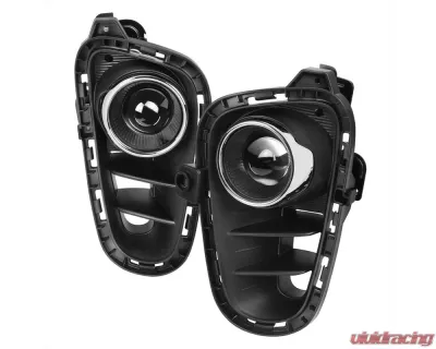 Spec-D 9006 Projector Fog Lights Kit (Chrome Housing/Clear Lens) Kia Rio 2018-2020 - LF-RIO18COEM-V2-DL
