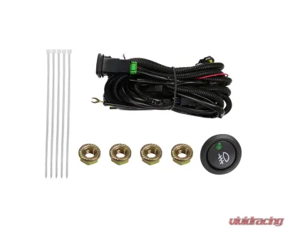 Spec-D 9006 Projector Fog Lights Kit (Chrome Housing/Clear Lens) Kia Rio 2018-2020 - LF-RIO18COEM-V2-DL