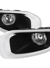 Spec-D H8 Fog Lights (Chrome Housing/Clear Lens) Jeep Renegade 2015-2017                                     - LF-RNG15COEM-DL - Image 10