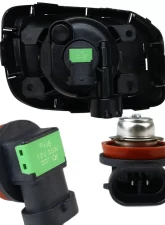 Spec-D H8 Fog Lights (Chrome Housing/Clear Lens) Jeep Renegade 2015-2017                                     - LF-RNG15COEM-DL - Image 7