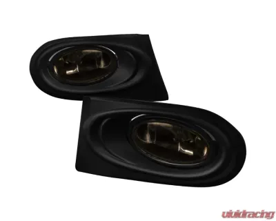 Spec-D H11 Fog Lights Kit (Chrome Housing/Smoked Lens) Acura RSX 2002-2004 - LF-RSX02GOEM-RS