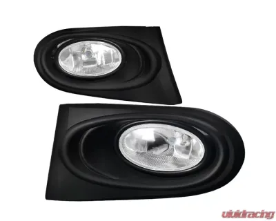Spec-D H11 Fog Lights Kit (Chrome Housing/Clear Lens) Acura RSX 2002-2004 - LF-RSX02OEM-RS