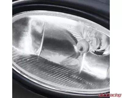 Spec-D H11 Fog Lights Kit (Chrome Housing/Clear Lens) Acura RSX 2002-2004 - LF-RSX02OEM-RS