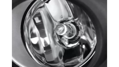 Spec-D H11 Fog Lights Kit w/ Switch & Wiring Harness (Chrome Housing/Clear Lens) Nissan Sentra 2013-2015                                     - LF-SEN13COEM-HZ - Image 2