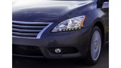 Spec-D H11 Fog Lights Kit w/ Switch & Wiring Harness (Chrome Housing/Clear Lens) Nissan Sentra 2013-2015                                     - LF-SEN13COEM-HZ - Image 10