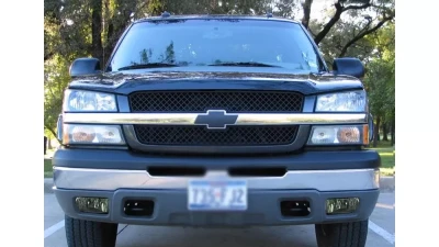 Spec-D H10 Fog Lights (Chrome Housing/Smoked Lens) Chevrolet Silverado | Avalanche 2002-2007                                     - LF-SIV03GOEM-HZ - Image 9