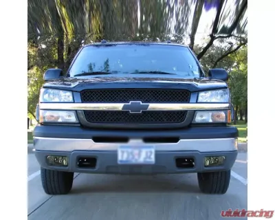 Spec-D H10 Fog Lights (Chrome Housing/Smoked Lens) Chevrolet Silverado | Avalanche 2002-2007 - LF-SIV03GOEM-HZ