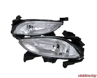 Spec-D 881 Fog Lights Kit (Chrome Housing/Clear Lens) Hyundai Sonata 2011-2013 - LF-SON11COEM-HZ