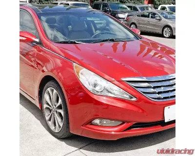 Spec-D 881 Fog Lights Kit (Chrome Housing/Clear Lens) Hyundai Sonata 2011-2013 - LF-SON11COEM-HZ