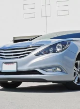 Spec-D 881 Fog Lights Kit (Chrome Housing/Clear Lens) Hyundai Sonata 2011-2013                                     - LF-SON11COEM-HZ - Image 9