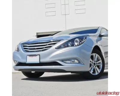 Spec-D 881 Fog Lights Kit (Chrome Housing/Clear Lens) Hyundai Sonata 2011-2013 - LF-SON11COEM-HZ