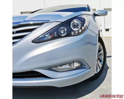 Spec-D 881 Fog Lights Kit (Chrome Housing/Clear Lens) Hyundai Sonata 2011-2013 - LF-SON11COEM-HZ