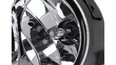 Spec-D Bumper Fog Lights (Chrome Housing/Clear Lens) Nissan Titan | Armada 2004-2015                                     - LF-TIT04COEM-HZ - Image 2