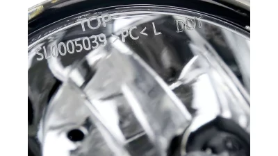 Spec-D Bumper Fog Lights (Chrome Housing/Clear Lens) Nissan Titan | Armada 2004-2015                                     - LF-TIT04COEM-HZ - Image 3