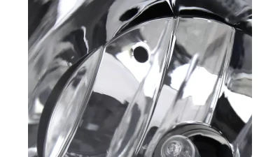 Spec-D Bumper Fog Lights (Chrome Housing/Clear Lens) Nissan Titan | Armada 2004-2015                                     - LF-TIT04COEM-HZ - Image 4