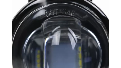 Spec-D SMD LED Projector Fog Lights Kit (Chrome Housing/Clear Lens) Toyota | Lexus | Scion 2006-2016                                     - LF-TOY01CLED-HZ - Image 5