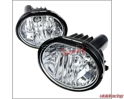 Spec-D 9006 Fog Lights (Chrome Housing/Clear Lens) Toyota | Pontiac 2003-2008 - LF-TRIX03COEM-HZ