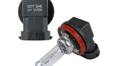 Spec-D H11 Fog Lights Kit (Chrome Housing/Yellow Lens) Acura TSX 2004-2005                                     - LF-TSX04AMOEM-HZ - Image 6