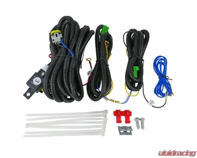 Spec-D H11 Fog Lights Kit (Chrome Housing/Yellow Lens) Acura TSX 2004-2005 - LF-TSX04AMOEM-HZ