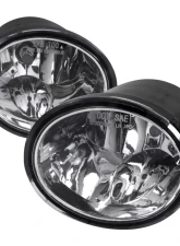 Spec-D 9006 Fog Lights Kit (Chrome Housing/Clear Lens) Toyota Tundra | Sequoia 2000-2007                                     - LF-TUN00COEM-HZ - Image 10