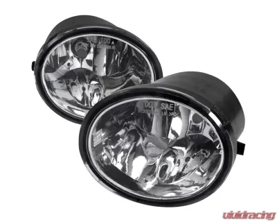 Spec-D 9006 Fog Lights Kit (Chrome Housing/Clear Lens) Toyota Tundra | Sequoia 2000-2007 - LF-TUN00COEM-HZ