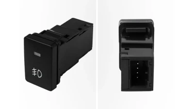 Spec-D H10 Fog Lights Kit (Chrome Housing/Smoked Lens) Toyota Tundra | Sequoia 2007-2013                                     - LF-TUN07GOEM-HZ - Image 6