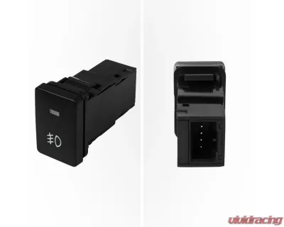 Spec-D H10 Fog Lights Kit (Chrome Housing/Smoked Lens) Toyota Tundra | Sequoia 2007-2013 - LF-TUN07GOEM-HZ