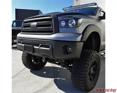 Spec-D H10 Fog Lights Kit (Chrome Housing/Smoked Lens) Toyota Tundra | Sequoia 2007-2013 - LF-TUN07GOEM-HZ