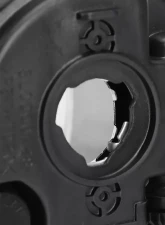 Spec-D H11 Fog Lights Kit w/ Switch & Wiring Harness (Chrome Housing/Clear Lens) Nissan Versa 2012-2014                                     - LF-VSA12COEM-HZ - Image 4