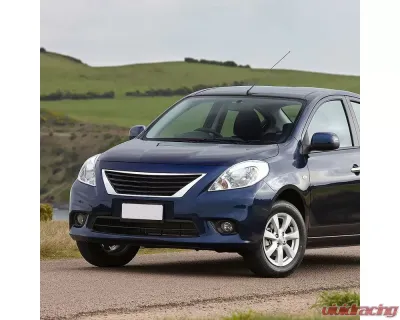 Spec-D H11 Fog Lights Kit w/ Switch & Wiring Harness (Chrome Housing/Clear Lens) Nissan Versa 2012-2014 - LF-VSA12COEM-HZ