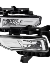 Spec-D H8 Fog Lights Kit (Chrome Housing/Clear Lens) Nissan Versa Note 2017-2019                                     - LF-VSN17COEM-HZ - Image 10