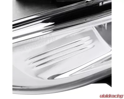 Spec-D H8 Fog Lights Kit (Chrome Housing/Clear Lens) Nissan Versa Note 2017-2019 - LF-VSN17COEM-HZ
