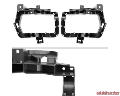 Spec-D H8 Fog Lights Kit (Chrome Housing/Clear Lens) Nissan Versa Note 2017-2019 - LF-VSN17COEM-HZ