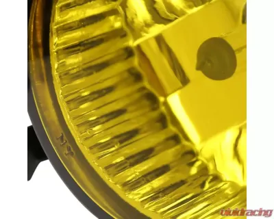 Spec-D 9006 HB4 Fog Lights Kit w/ Switch & Wiring Harness (Chrome Housing/Yellow Lens) Subaru Impreza | WRX 2008-2011 - LF-WRX08AMOEM-HZ