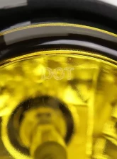 Spec-D 9006 HB4 Fog Lights Kit w/ Switch & Wiring Harness (Chrome Housing/Yellow Lens) Subaru Impreza | WRX 2008-2011                                     - LF-WRX08AMOEM-HZ - Image 4