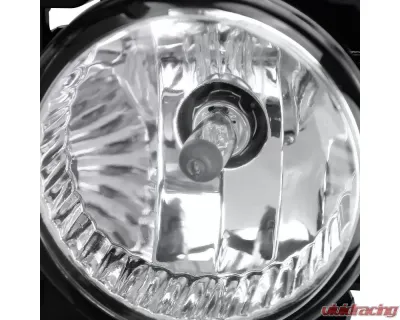 Spec-D 9006 HB4 Fog Lights Kit w/ Switch & Wiring Harness (Chrome Housing/Clear Lens) Subaru Impreza | WRX 2008-2011 - LF-WRX08COEM-HZ