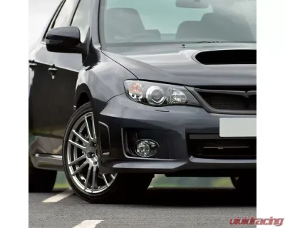 Spec-D 9006 HB4 Fog Lights Kit w/ Switch & Wiring Harness (Chrome Housing/Clear Lens) Subaru Impreza | WRX 2008-2011 - LF-WRX08COEM-HZ
